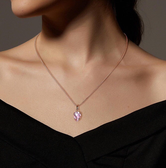 Unwritten Multi-Color Glass Mix and Match Pendant Necklace Set - Gold