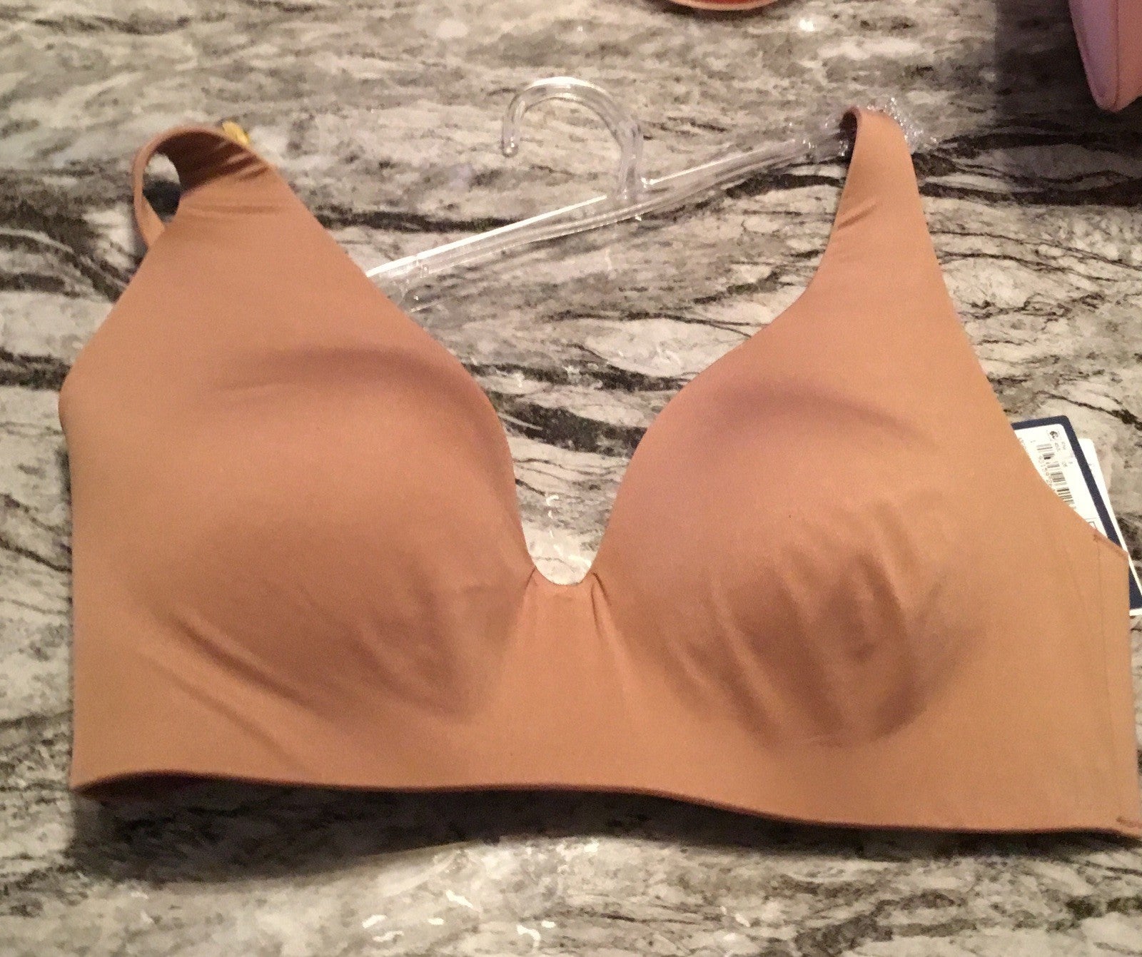 GAP GapBody Women's Everyday Essentials Wireless Bra Brown 34C