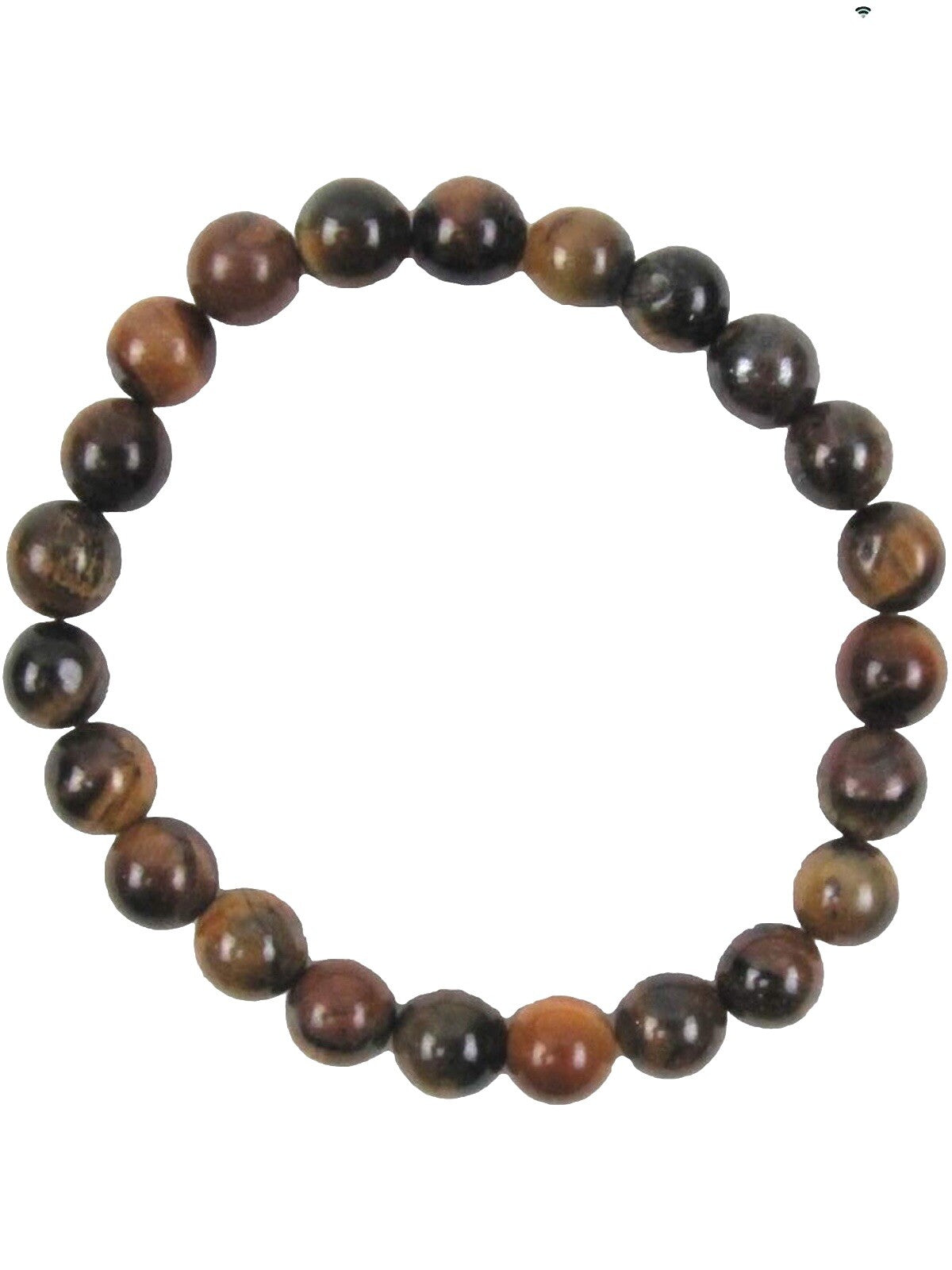 Express Genuine Stone Round Beads Stretch Bracelet ~ Bohemian Cottagecore Casual