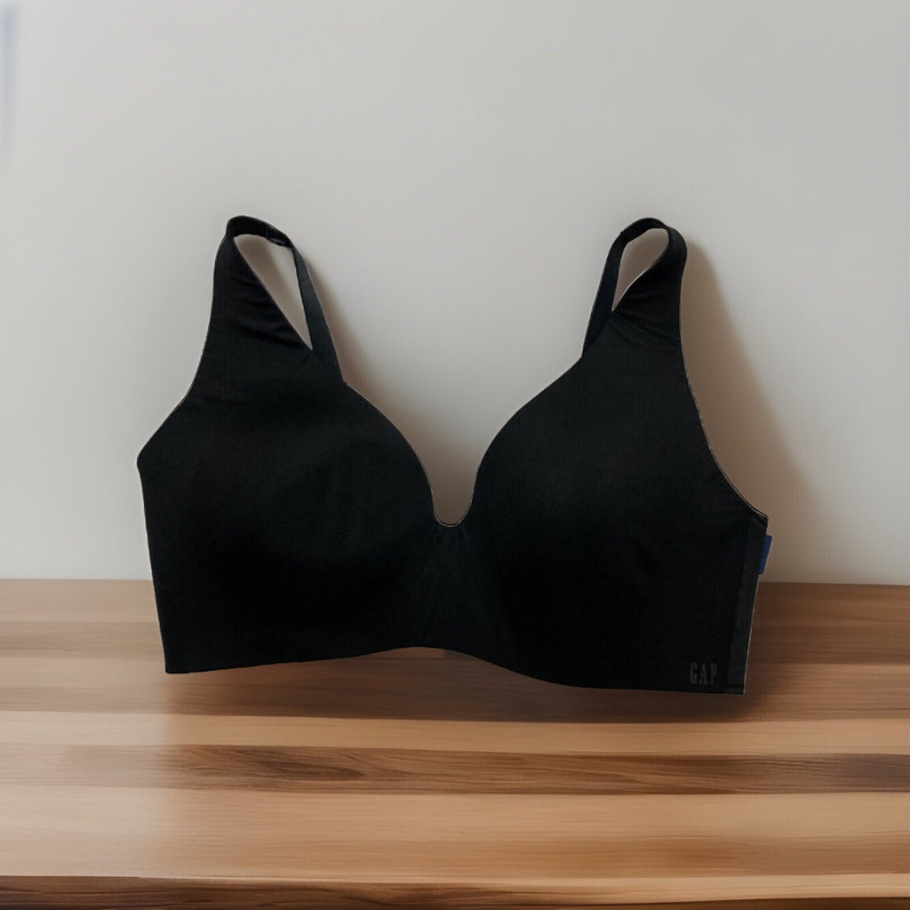 GapBody Women's Everyday Essentials Wireless Bra GPW00355 Black 38C