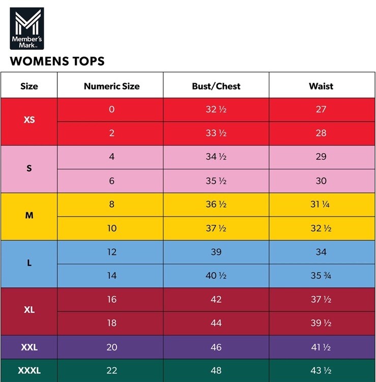  Members Mark Women’s Long Sleeve Active Tee