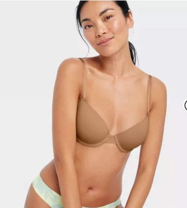 GapBody Everyday T-shirt Bra Brown 32DD