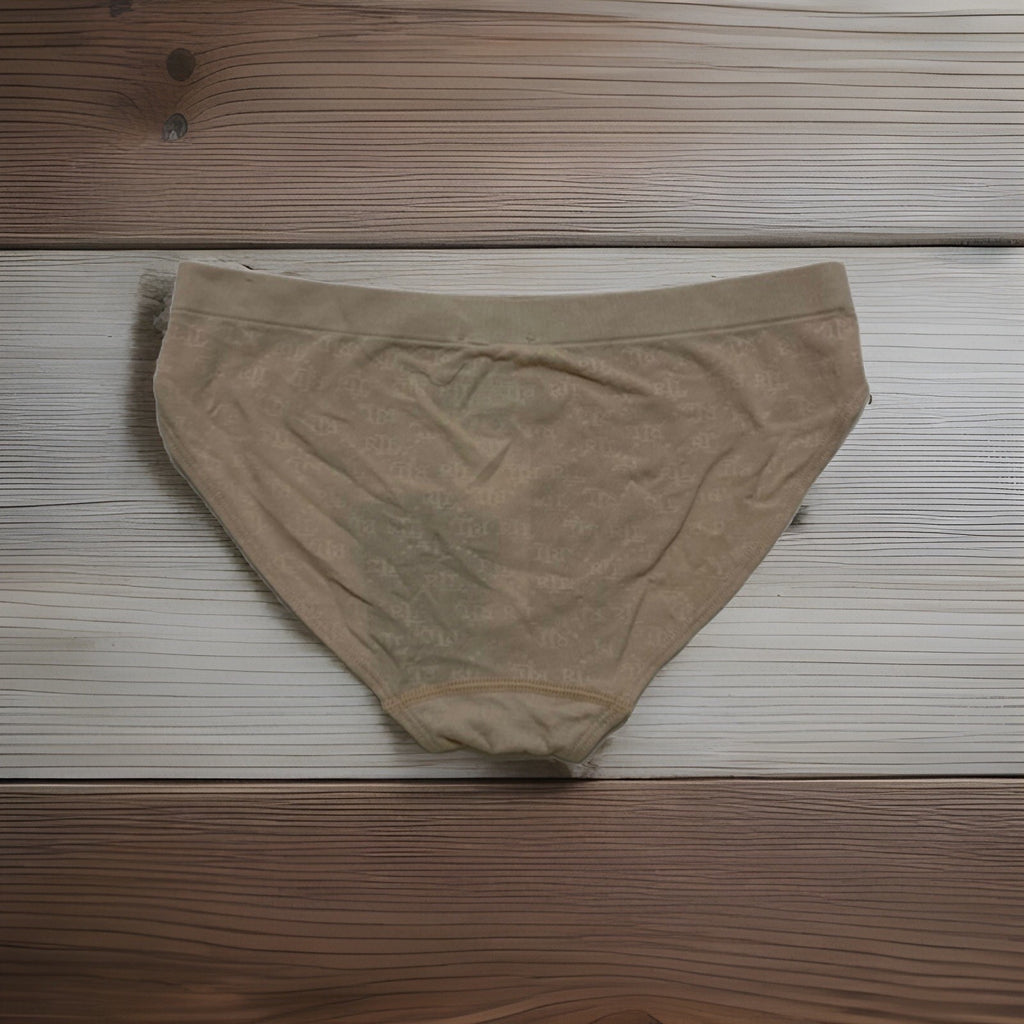 Ralph Lauren LRL Monogram Mesh Bikini Panty Women's Light Truffle L