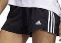 Adidas Aeroready Women’s Pacer 3-Stripes Woven Gym Running Shorts Sz XS MSRP $25
