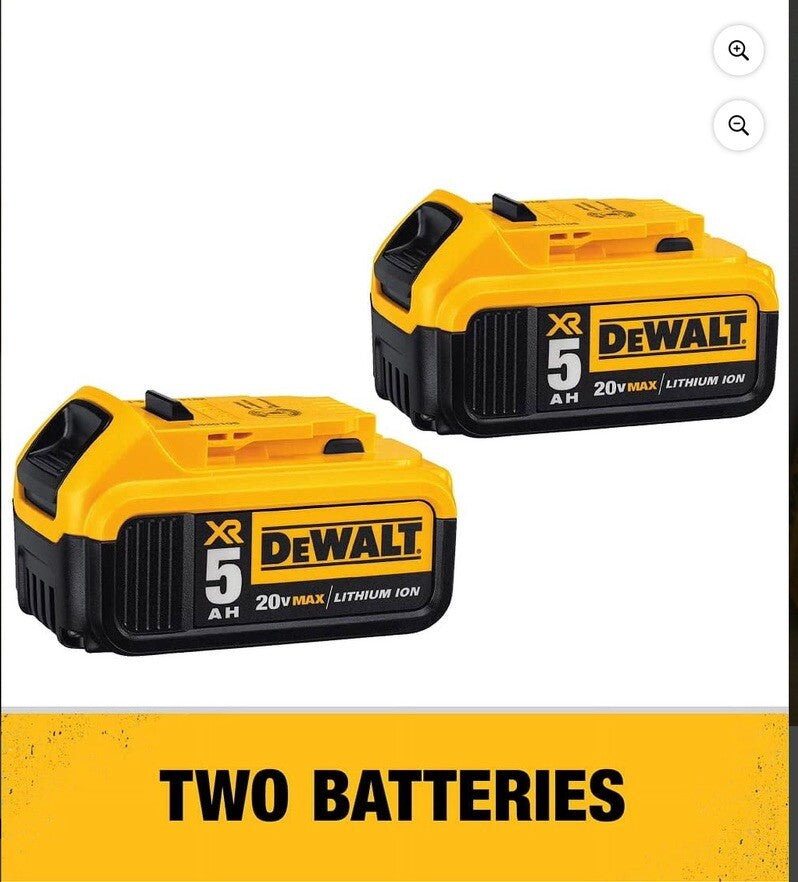 DEWALT DCK294P2 20V Hammer Drill and Reciprocating Saw Combo Kit
