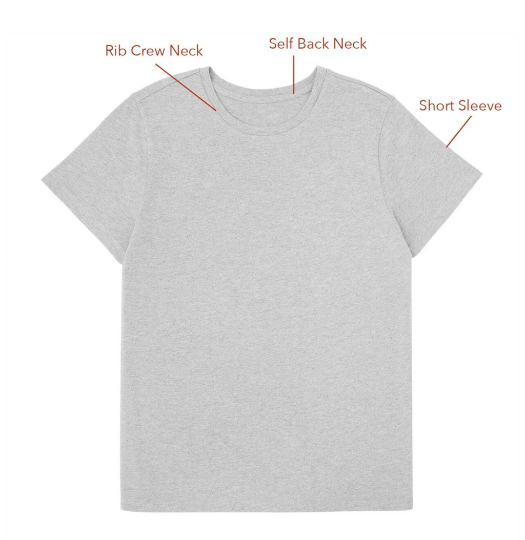 Members Mark Women's Essential Short Sleeve Relaxed Fit Crewneck Tee Size L