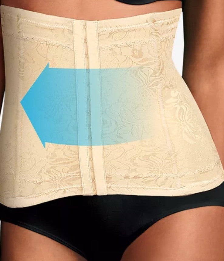 Maidenform Sz XL Firm Control Instant Slimmer Waist Trainer FL6868 Ivory