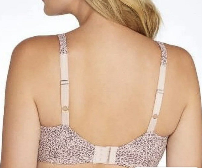 Bali Passion for Comfort Seamless Underwire Minimizer Bra 3385 Rose Animal 40D