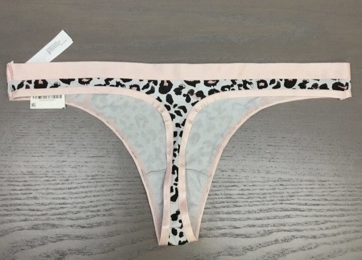 Jenni Women's Thong Leopard XL