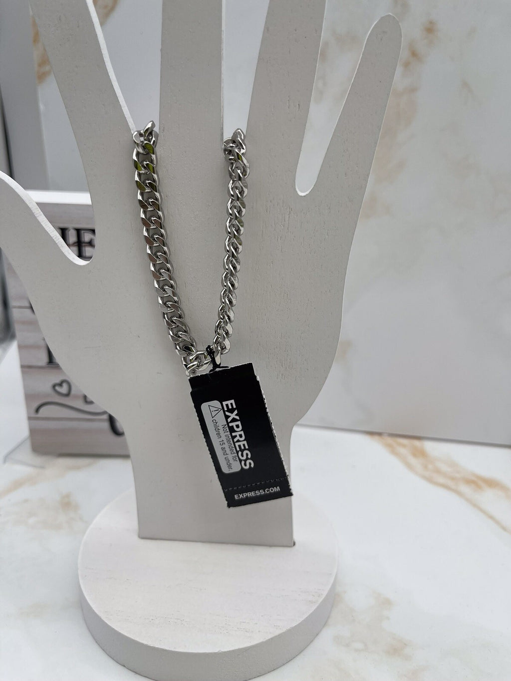 Express Men’s Silver Bracelet 8/23