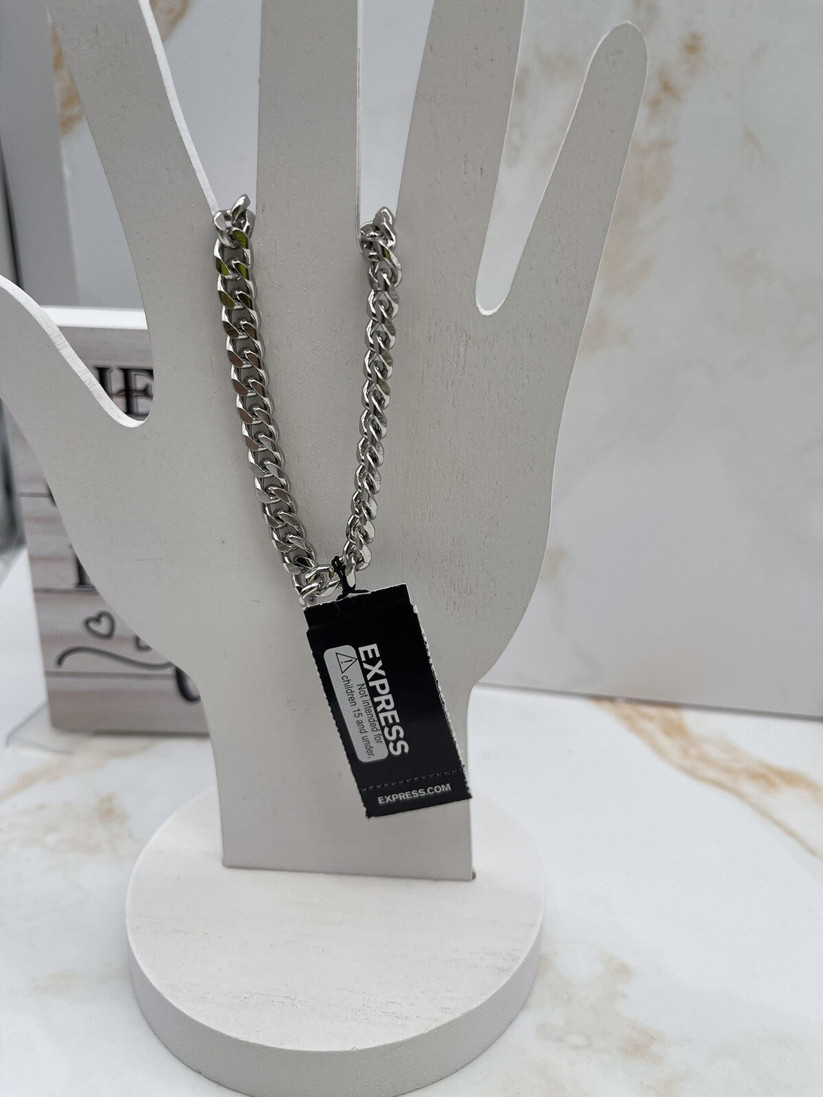 Express Men’s Silver Bracelet 8/23