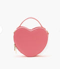 Like Dreams Love Heart Crossbody Bag Pink