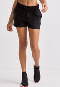Champion Womens Midweight T-Shirt Short Black XL