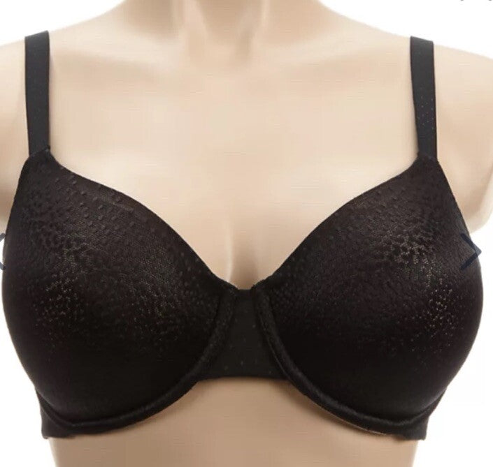 Wacoal 853303 Perfect Primer Full Figure Underwire Bra Black 42DD