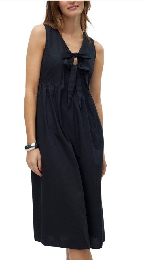 Vero Moda Women's Gili Sleeveless Midi Dress Black XL