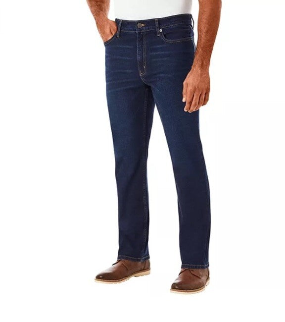 Member's Mark Men's Straight Fit Premium Stretch Denim Jeans, 5 Pocket