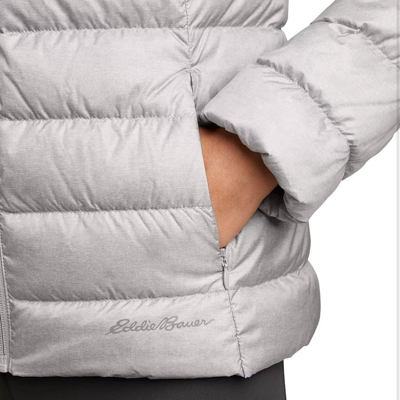 Eddie Bauer Cirruslite Down Jacket 650 Fill Black New W/Tags Women’s M