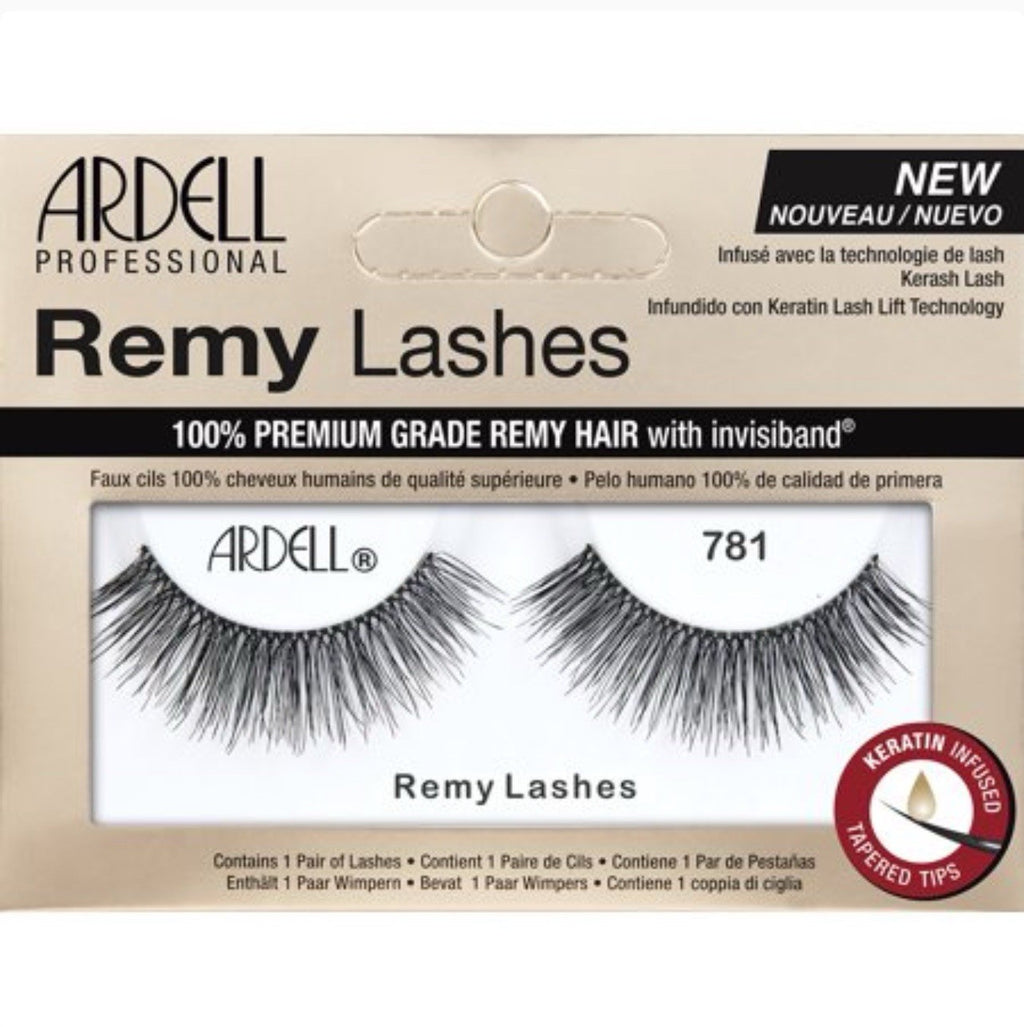 Ardell Professional REMY Lashes # 781 Invisiband Keratin Infused Tapered