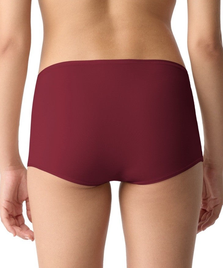 GAP Women's Super Stretch Boyshort Underwear S Wine Color
