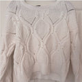Planet heart Pullover Sweater Bright White XS