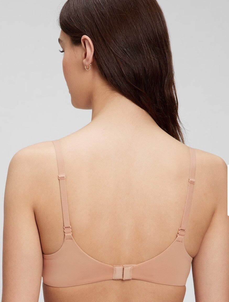 GapBody Everyday T-shirt Bra 34D Maubey Brown