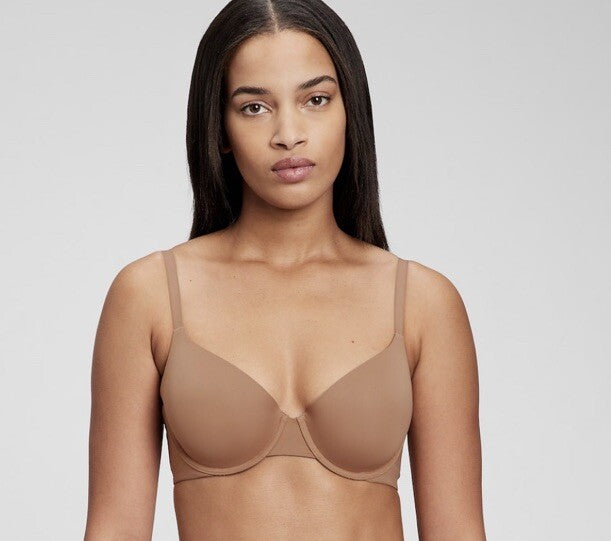 GapBody Everyday T-shirt Bra 32DD Clay Brown 