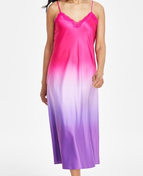 I.N.C. International Concepts Women's Lace-Trim Nightgown Spring Ombré S