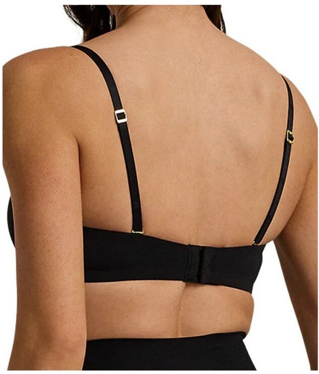Lauren Ralph Lauren Luxe Smoothing Convertible Strapless Bra 4L0056 - Black  38C