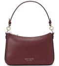 Kate Spade New York Hudson Pebbled Leather Crossbody Burgundy Bag