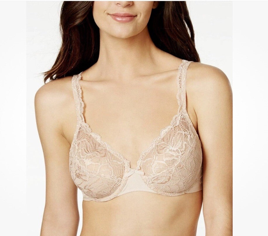 Bali Women's Lace Desire 2-Ply Underwire Comfort Bra DF6543 34B
