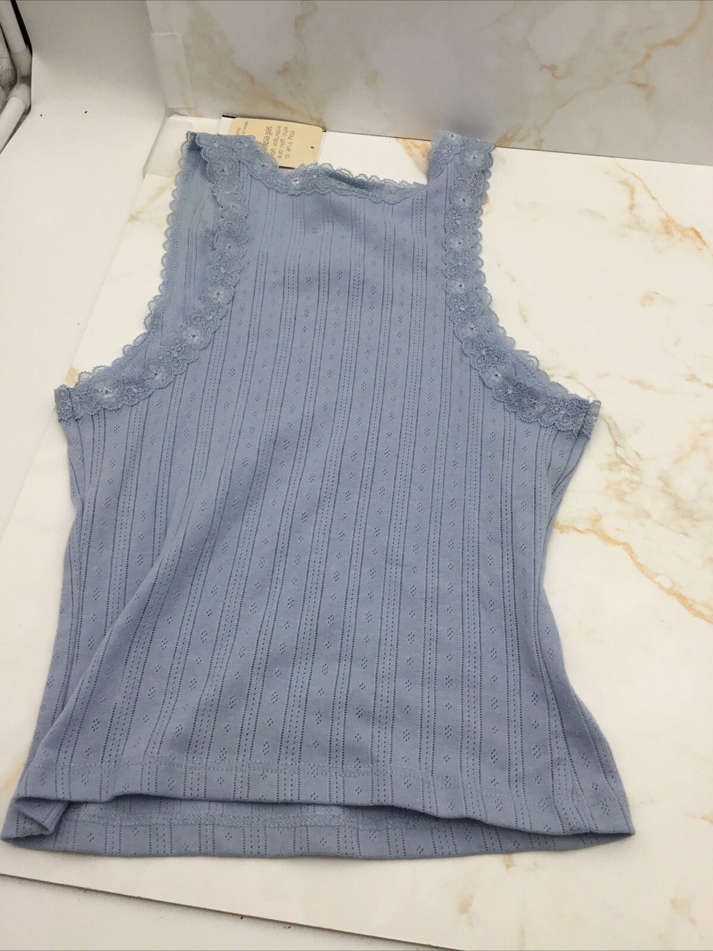 Self Esteem Juniors' Malibu Beach Scoop-Neck Tank - Kentucky Blue Size M