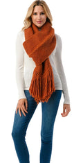 The Nora Scarf Marcus Adler Rust