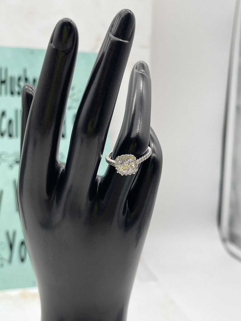 Giani Bernini Cubic Zirconia Sterling Silver Ring Size 8