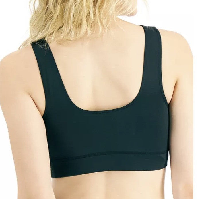 Jenni Women's Square-Neck Bralette Black Large 
