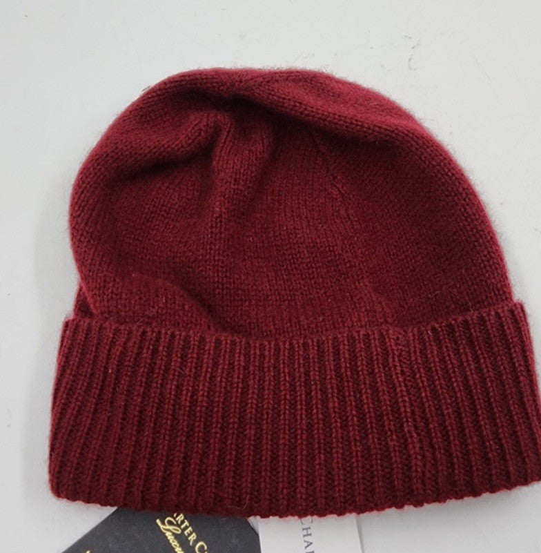 Charter Club Cashmere Cuffed Beanie Crantini ONE SIZE