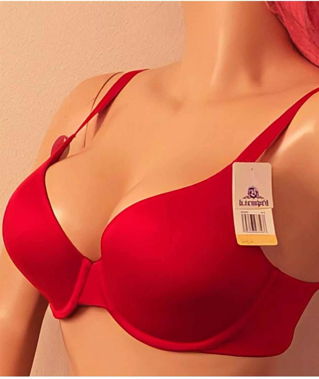 b.tempt'd by Wacoal Red Ultra Soft Underwire Bra Size 34 D