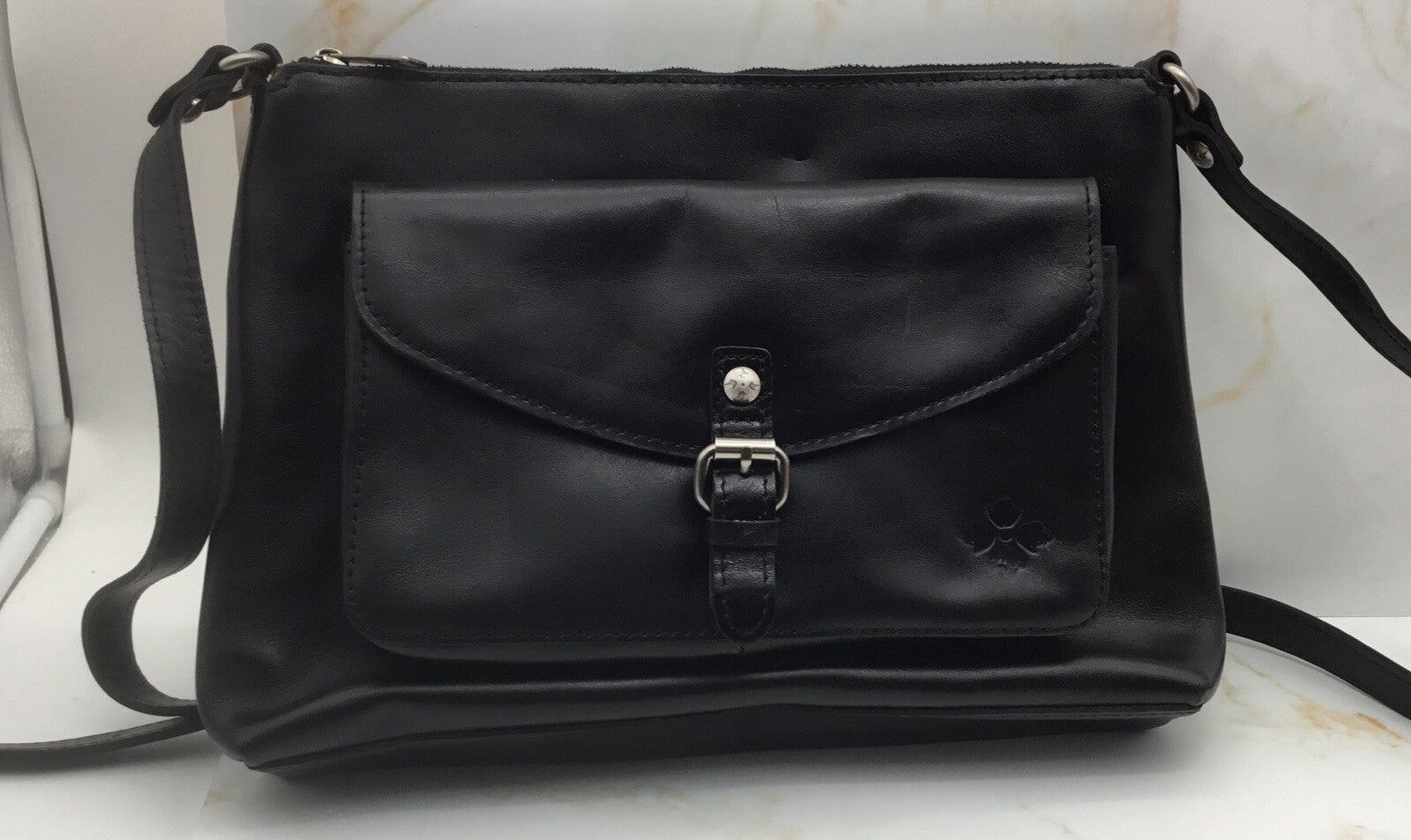 patricia nash shoulder bag  Medium Black Leather $200