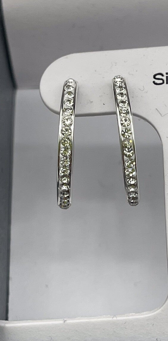 And Now This Silver Plated Women’s Earrings Set