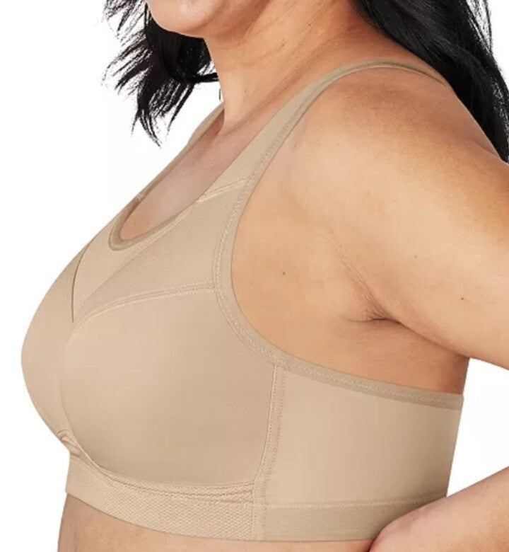 Playtex Women's Secrets Bounce Control Wireless Bra Taupe 42D