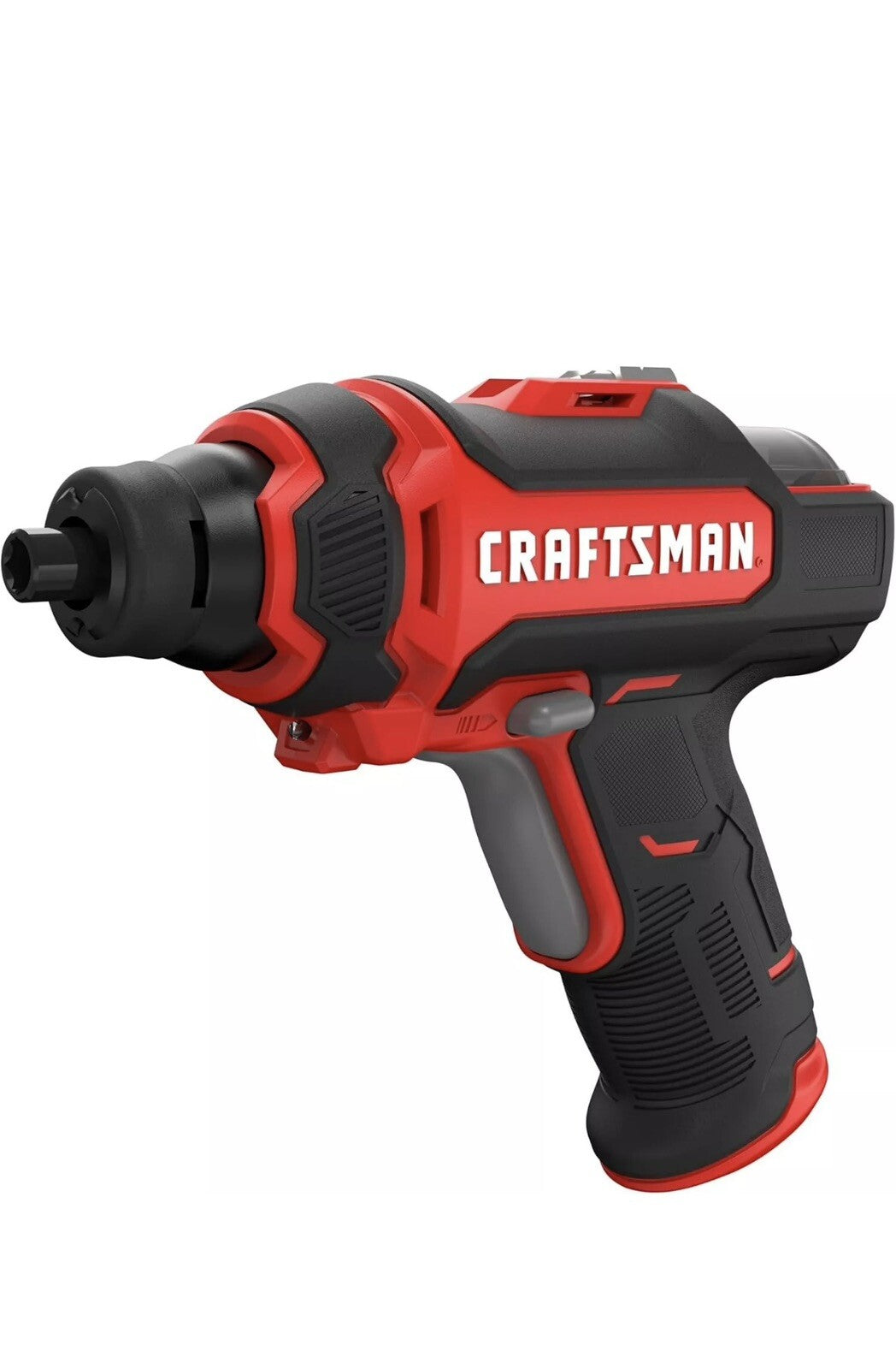 CRAFTSMAN Cordless Screwdriver 4V Power Battery, Charger, driving Bits CMHT6650C