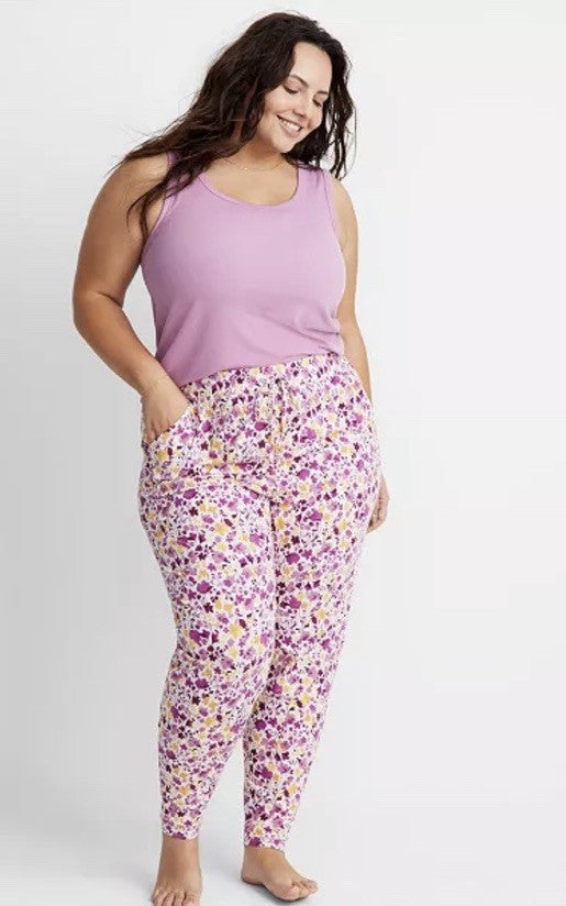 State of Day Women's Jogger Pajama Pants Pressed Raptor XXL