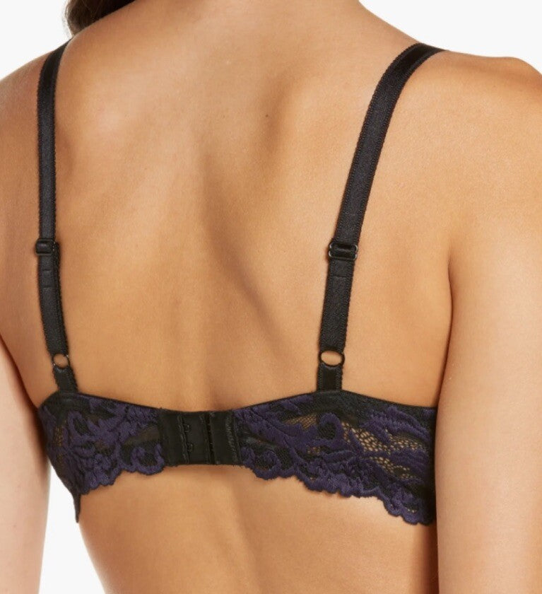WACOAL 853322 Instant Icon Lace Contour Underwire Bra BLACK  36D