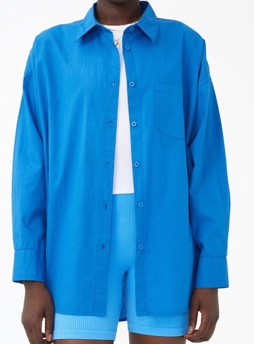 COTTON ON Women's Dad Shirt Size M Blue