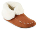 Women's Isotoner Microsuede Noela Boot Slippers, Size: Medium, Brown
