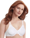 Bali Passion for Comfort Seamless Underwire Minimizer Bra Lace White 36G