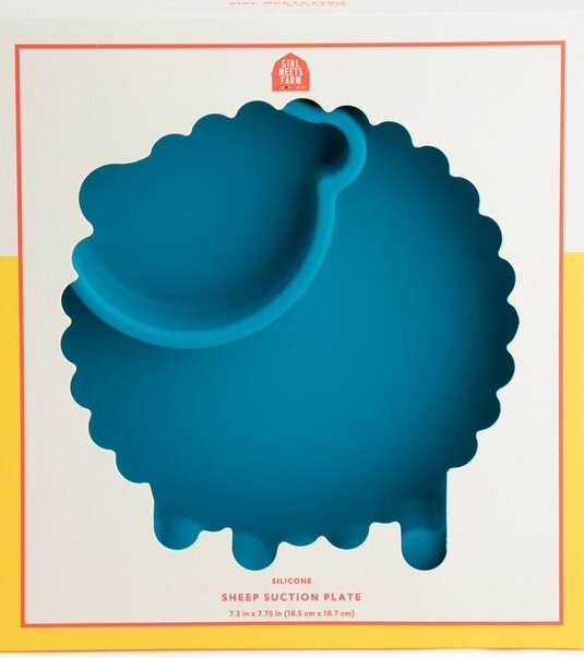 Girl Meets Farm by Molly Yeh Youth Sheep Suction Plate - Lake