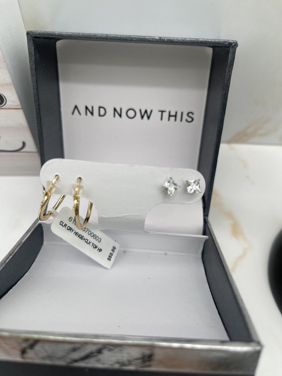 And Now This Carr Cry Hinge Clk Earrings For Women’s 