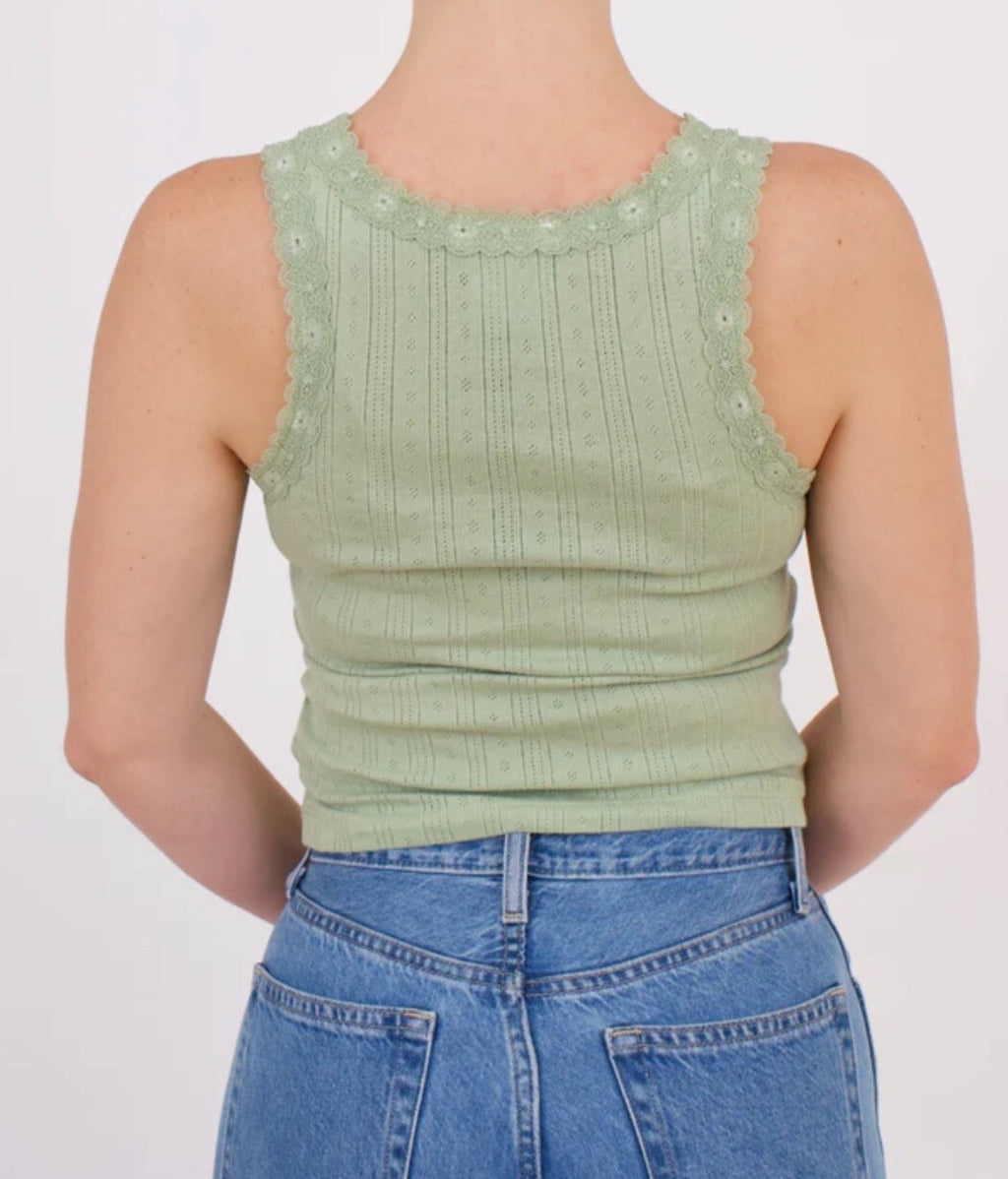 Endless Summer - Lace Trim Cami Size XL