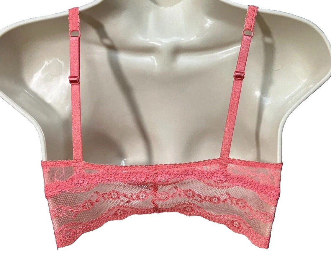 b.tempt'd Women's S Lace Kiss Full Coverage Unlined Bralette 910182 L