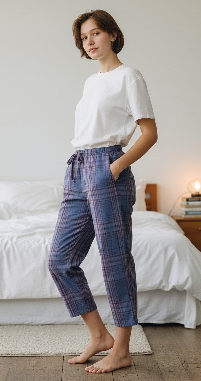 Charter Club Women's Woven Cotton Capri Pajama Pants  XS